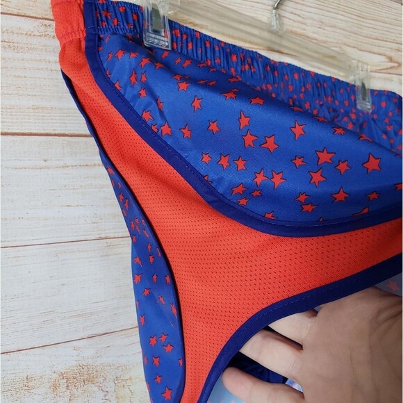 Nike Women's Standard Fit Americana Print Tempo Dri-Fit Running Shorts Size 2X - Picture 8 of 15